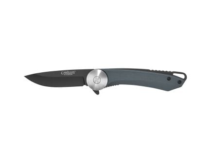 Camillus Cirque Folding Drop Point Knife, Slate Blue - CAM-19641