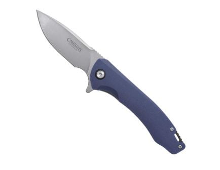 Camillus Scivik Folding Drop Point Knife, Blue - CAM-19206