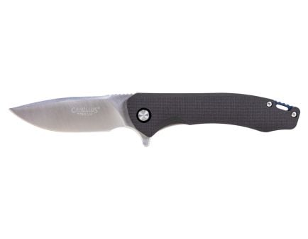 Camillus Scivik Folding Drop Point Knife, Black - CAM-19362