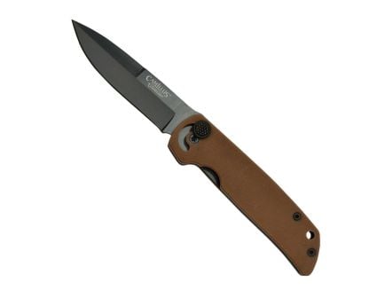 Camillus Cuda Mini Folding Drop Point Knife, Coyote Brown - CAM-19635