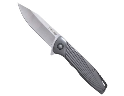 Camillus Horizon Folding Drop Point Knife, Black - CAM-19419