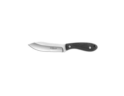 Camillus Crosstrail Skinner Fixed Blade Clip Point Knife, Black - CAM-19882