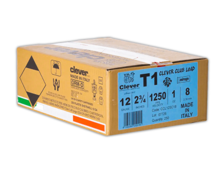 Clever Club Load 12 Gauge 2-3/4" #8 1 Ounce 25rds