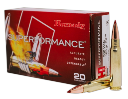 Hornady Superformance .308 Win 165 gr CX, 20rds