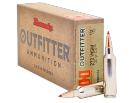 Hornady Outfitter .270 WSM 130 gr CX, 20rds
