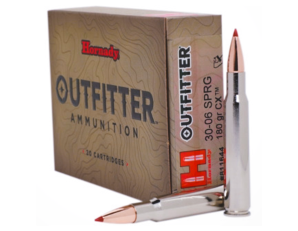 Hornady Outfitter .30-06 Springfield 180 gr CX, 20rds