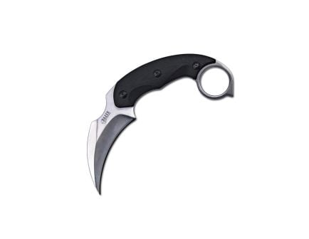 Elite Tactical Silverfang Fixed Blade Karambit Knife, Black -  ET-FIX012CS