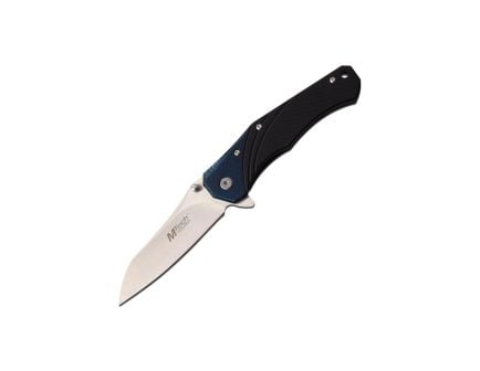 MTech Manual Sheepsfoot Folding Knife, Black - MT-1103BL