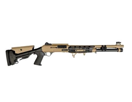 Orthos Arms Raider S4 12 Gauge 18.5" 6rds Semi-Auto Shotgun, FDE