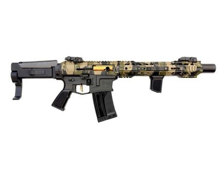 Orthos Arms Joker 12 Gauge 13" 10rds Semi-Auto Shotgun, Woodland Camo Elite