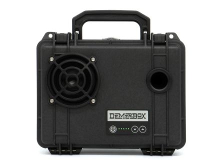 DemerBox DB1 Rugged Waterproof Bluetooth Speaker, Barrow Black - DB1-1150-BLK