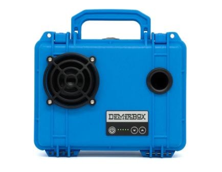 DemerBox DB1 Rugged Waterproof Bluetooth Speaker, Roseau Blue - DB1-1150-BLU