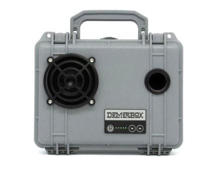 DemerBox DB1 Rugged Waterproof Bluetooth Speaker, Jetport Silver - DB1-1150-SLV