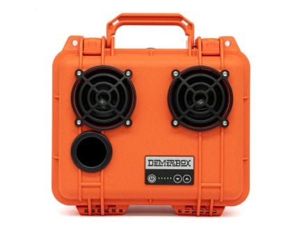 DemerBox DB2 Rugged Waterproof Bluetooth Speaker, Haast Orange - DB2-1300-ORG