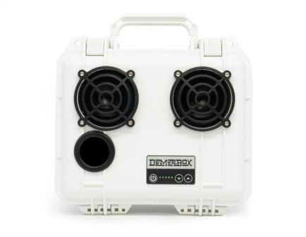 DemerBox DB2 Rugged Waterproof Bluetooth Speaker, Uyuni White - DB2-1300-WHT