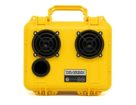 DemerBox DB2 Rugged Waterproof Bluetooth Speaker, Paniman Yellow - DB2-1300-YLW