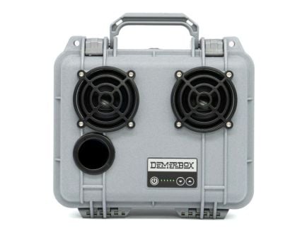 DemerBox DB2 Rugged Waterproof Bluetooth Speaker, Jetport Silver - DB2-1300-SLV