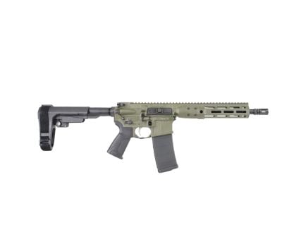 LWRC ICDI 5.56 NATO 10.5" 30rds Semi-Auto Pistol, OD Green