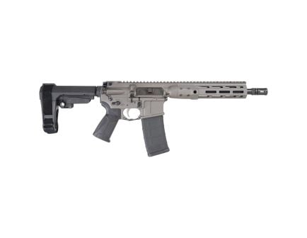LWRC ICDI 5.56 NATO 10.5" 30rds Semi-Auto Pistol, Tungsten Grey