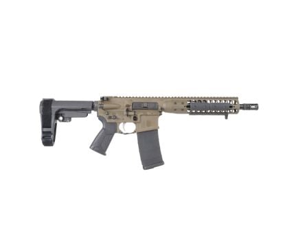 LWRC ICDI .300 Blackout 10.5" 30rds Semi-Auto Pistol, Patriot Brown