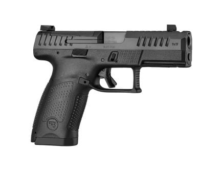 CZ P-10 C OR 4" 9mm 15rd Pistol w/ Integrated Compensator, Luminescent Sights, Black - 91578