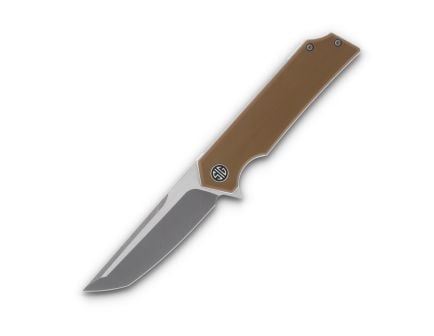 Eikonic Sig Sauer Tsuru Folding Tanto Knife, Coyote Brown - TS8SBRN