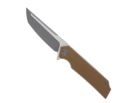 Eikonic Sig Sauer Tsuru Folding Tanto Knife, Coyote Brown - TS8SBRN