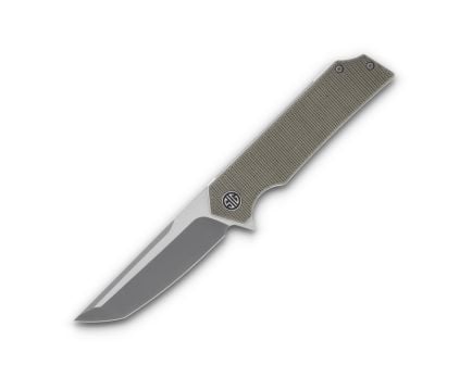 Eikonic Sig Sauer Tsuru Folding Tanto Knife, Green Micarta - TS8SG