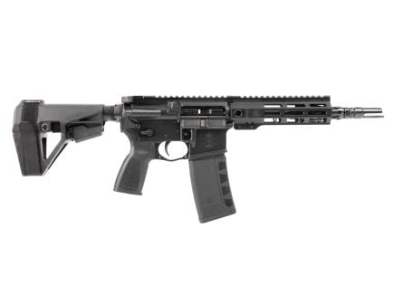 PSA Sabre-15 Forged 8.5" 300 Blackout Pistol w/Rifle Speed Gas Block and SBA-5 Brace, Black