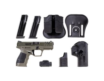 SAR SAR9 CX Package 4" 9mm 15rd Compact Pistol, OD - SAR9CXOD