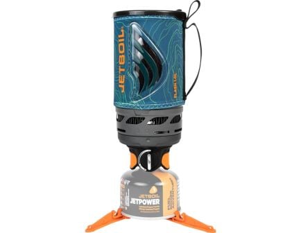 JetBoil Flash 1.0L Single Burner Cooking System, Ocean Topo  - FLOT3