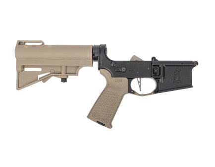 PSA Guardsman-15 Complete MOE Pistol Lower w/ HAR-15 Brace, FDE