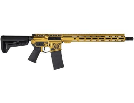 Shark Coast Tactical D.O.G.E. 5.56 NATO 16" 30rds Semi-Auto Rifle, Gold Cerakote