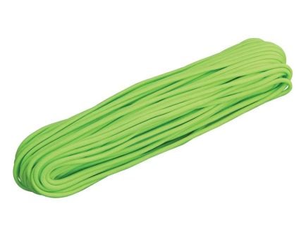 Atwood Parachute Cord 100 ft, Neon Green