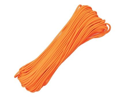 Atwood Parachute Cord 100 ft, Neon Orange