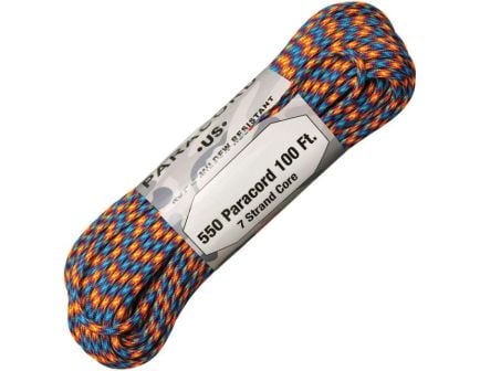 Atwood Parachute Cord 100 ft, Fire & Ice