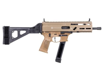 Grand Power Stribog SP9A3S 9mm 8" 30rds Semi-Auto Pistol, FDE