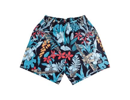 Born United Men's Performance Training Shorts - 5.5"- Tactical Tropic