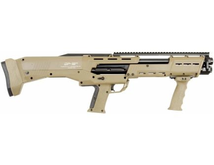Standard Manufacturing DP12 12 Gauge 18.9" 16rds Pump Action Shotgun, Flat Dark Earth