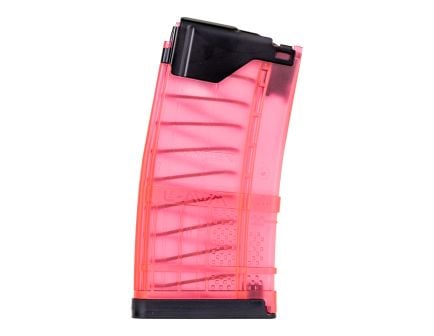 Lancer L5 Advanced Warfighter 5.56/223 20rd Magazine, Translucent Pink