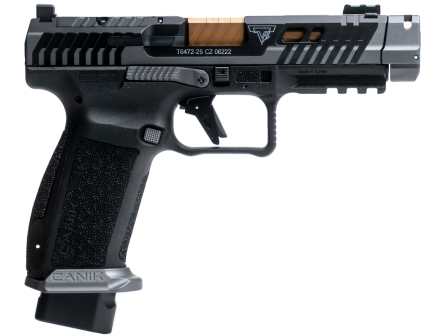 Canik TTI Combat 9mm 4.6" 18rd, Smoke