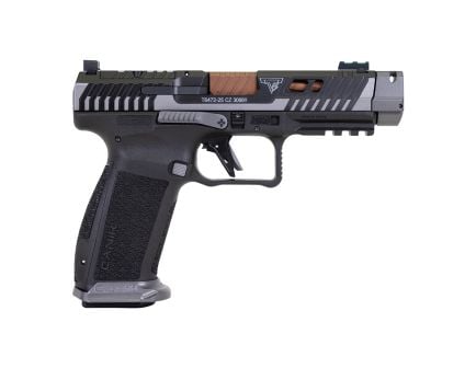 Canik TTI Combat w/ M03 9mm 4.6" 18rd, Smoke