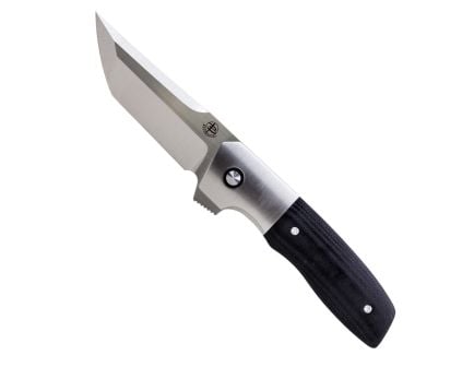 Begg Knives Seishin Folding Tanto Knife, Black - BG052