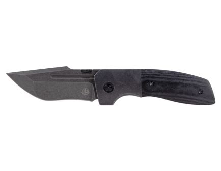 Begg Knives One Folding Tanto Knife, Blackout - BG064