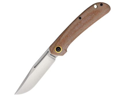 Rough Rider Slipjoint Clip Point Knife, Brown - RR2640