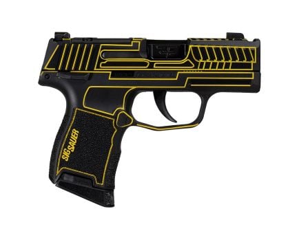Sig Sauer P365 "Outlander Yellow Laser" 9mm Pistol 3.1" 10rd, Black