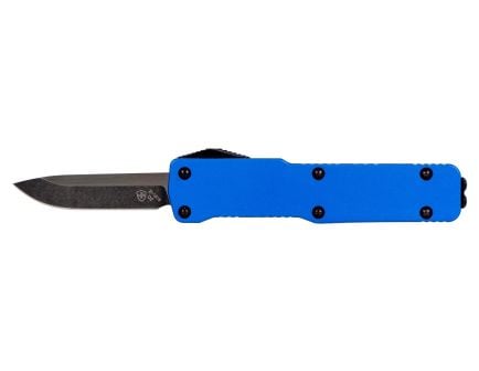 Templar Knife California Legal OTF Drop Point Knife, Blue - CA-AHB-32-1