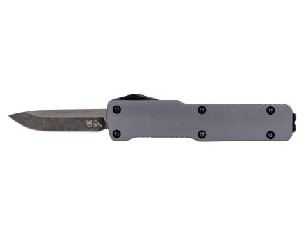 Templar Knife California Legal OTF Drop Point Knife, Gunmetal Grey - CA-AGM-32-1