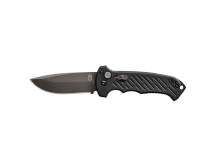 Gerber 06 Auto Drop Point Folding Knife, Black - 30-001295N