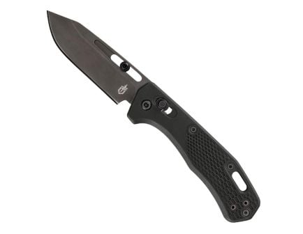 Gerber Assert Folding Drop Point Knife, Black - 30-001919